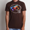 Paint the World Tee Brown