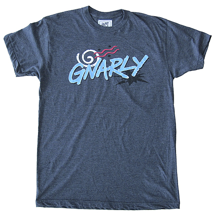 Gnarly Heather Tee (Charcoal)